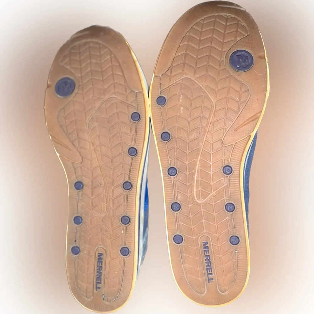 Merrell Rant Canvas Sneakers | Seaport Blue | Men’s 7 / EUR 40 - Picture 8 of 14